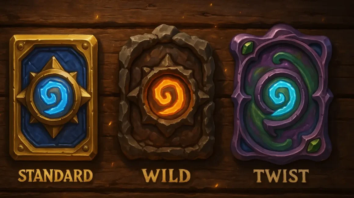 Standard, Wild и Twist: форматы игры в Hearthstone 2025
