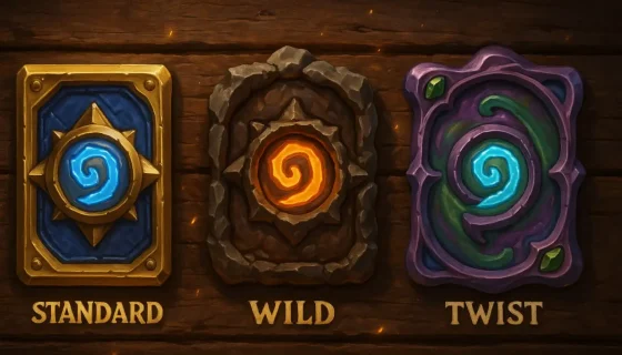 Standard, Wild и Twist: форматы игры в Hearthstone 2025