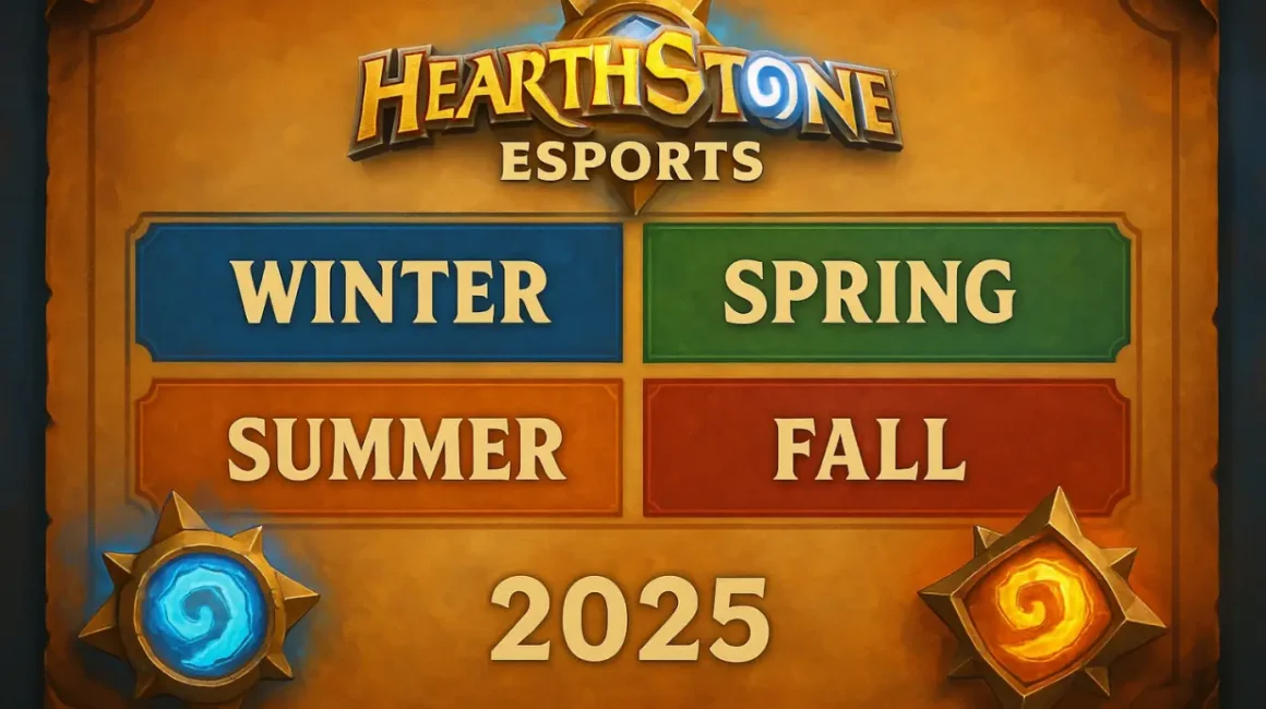 Календарь турниров Hearthstone Esports 2025: даты, форматы и расписание