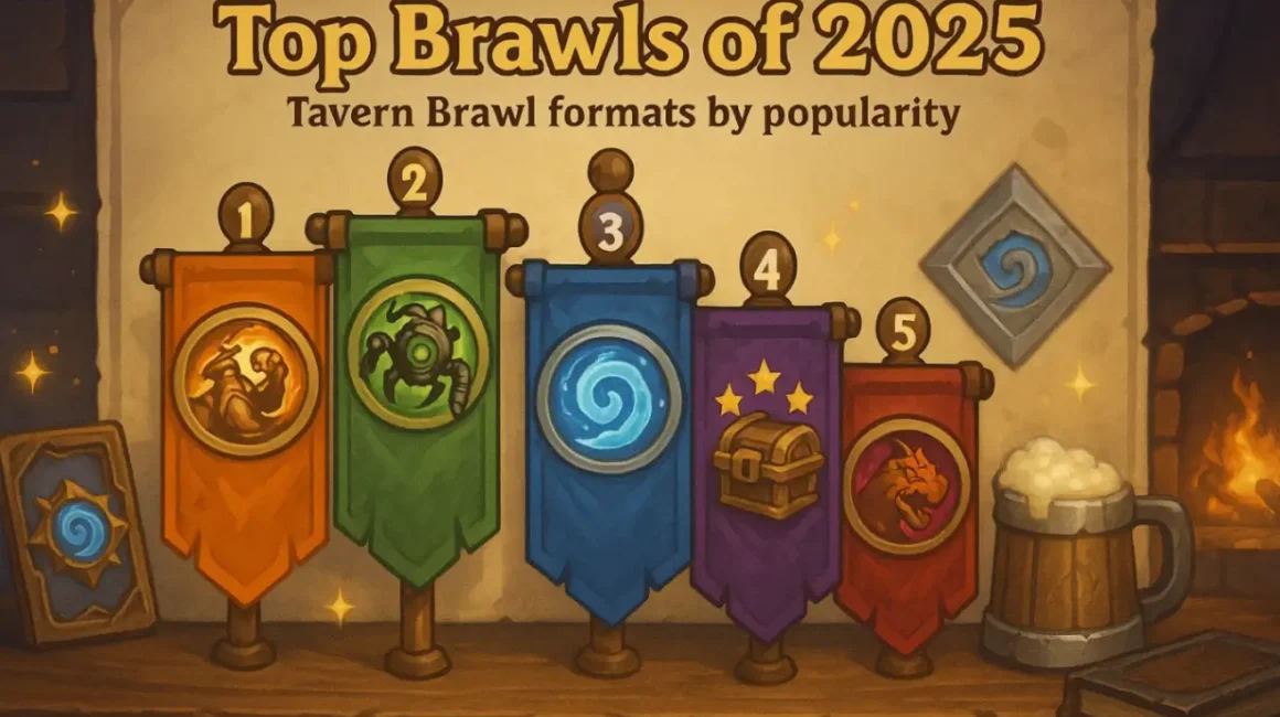 Лучшие Tavern Brawl 2025 года: рейтинг форматов по популярности
