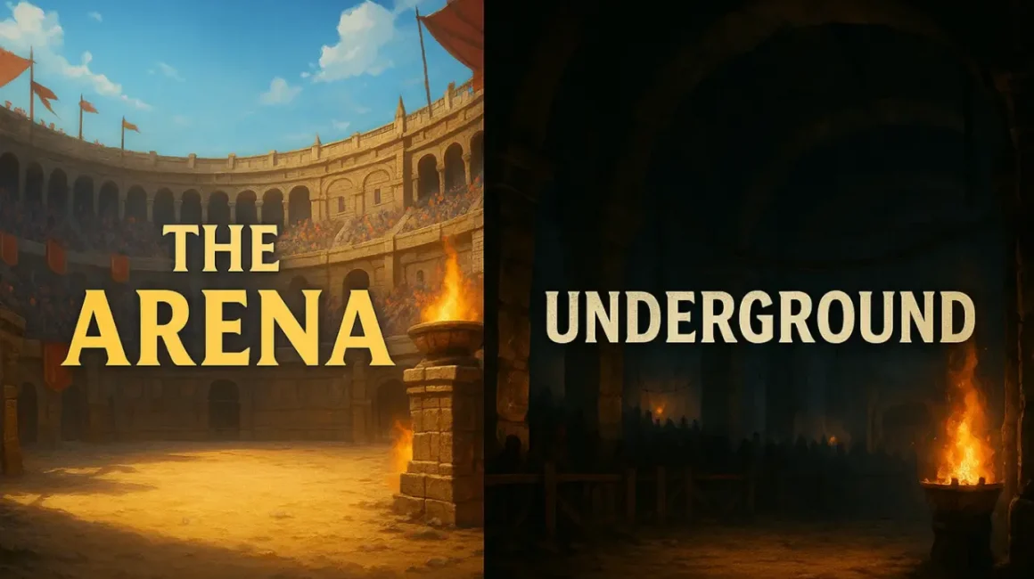 Patch 32.4: разделение Arena на два режима — The Arena и Underground