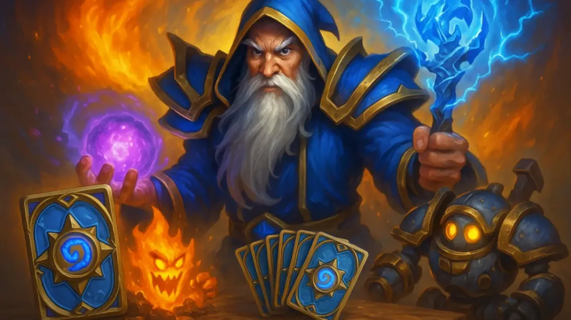 Гайд на мага Hearthstone 2025: лучшие архетипы и стартовые колоды