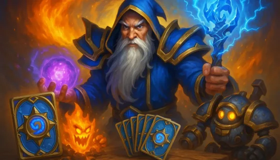 Гайд на мага Hearthstone 2025: лучшие архетипы и стартовые колоды