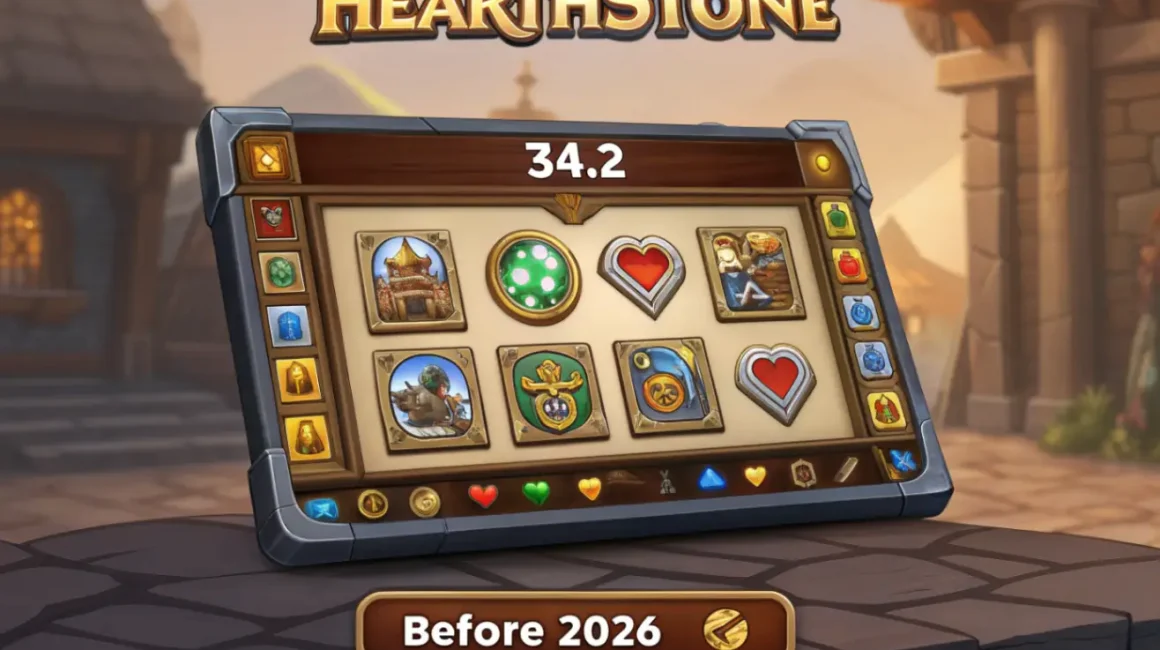 Игровые обновления Hearthstone: события и функции 34.2 перед стартом 2026 года