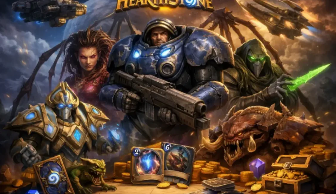 Heroes of StarCraft 2: Blizzard готовит новый кроссовер в Hearthstone